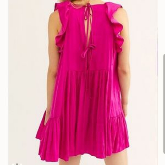 Free people brand new flowy bright dress gorgeous - Picture 5 of 7